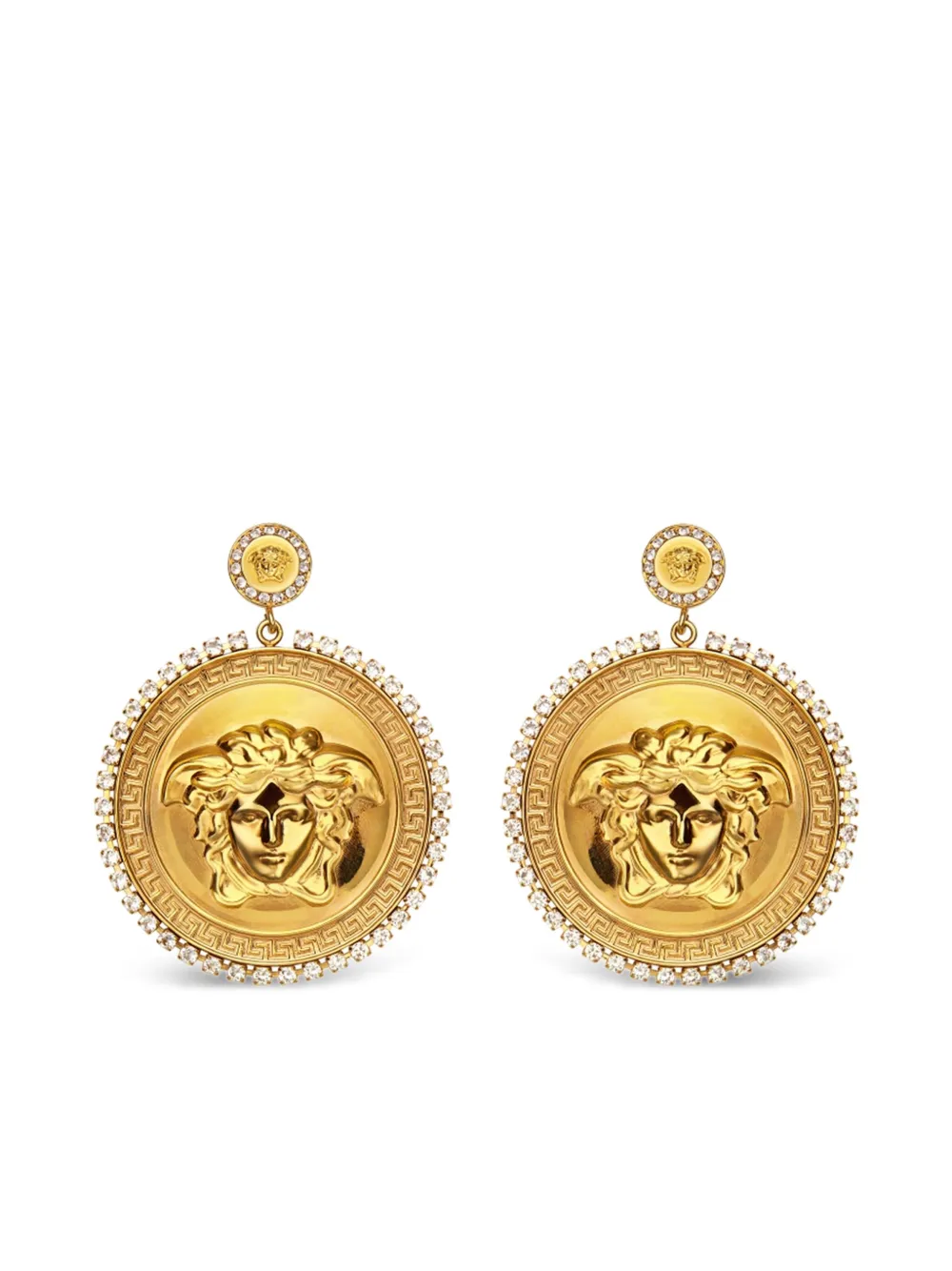 

Серьги с декором Medusa VERSACE, золотой