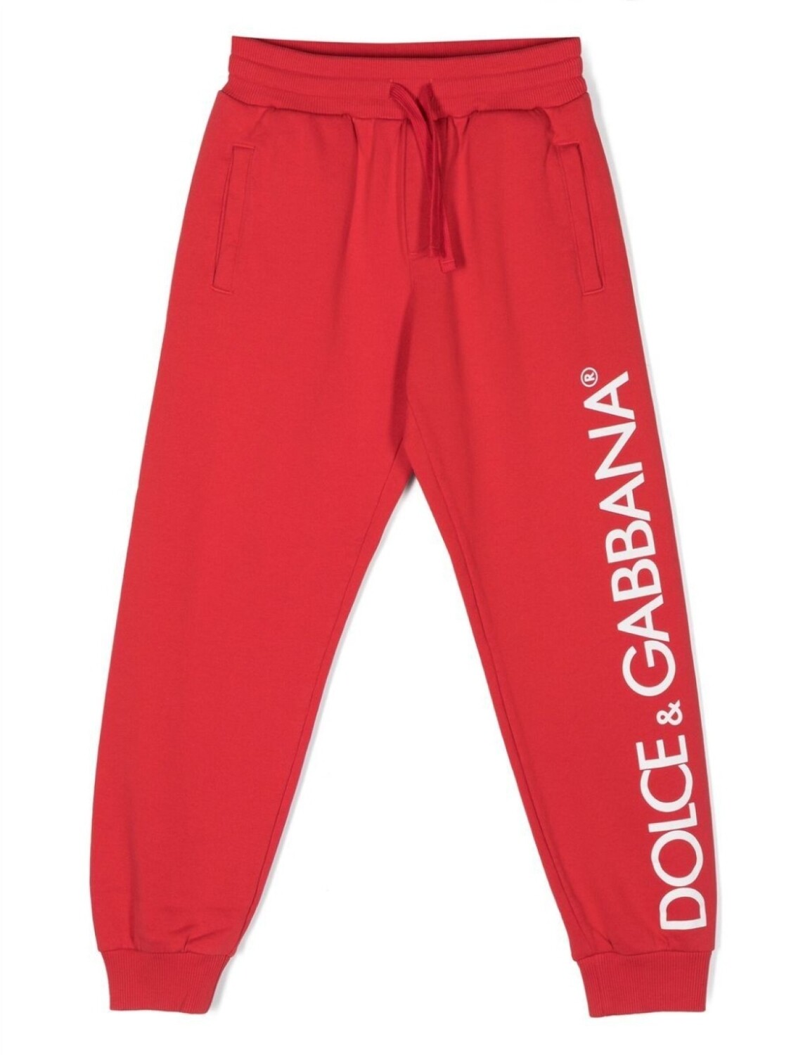 

Dolce & Gabbana спортивные брюки с логотипом, красный