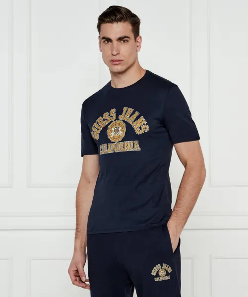 

Футболка Slim fit Guess Jeans, синий