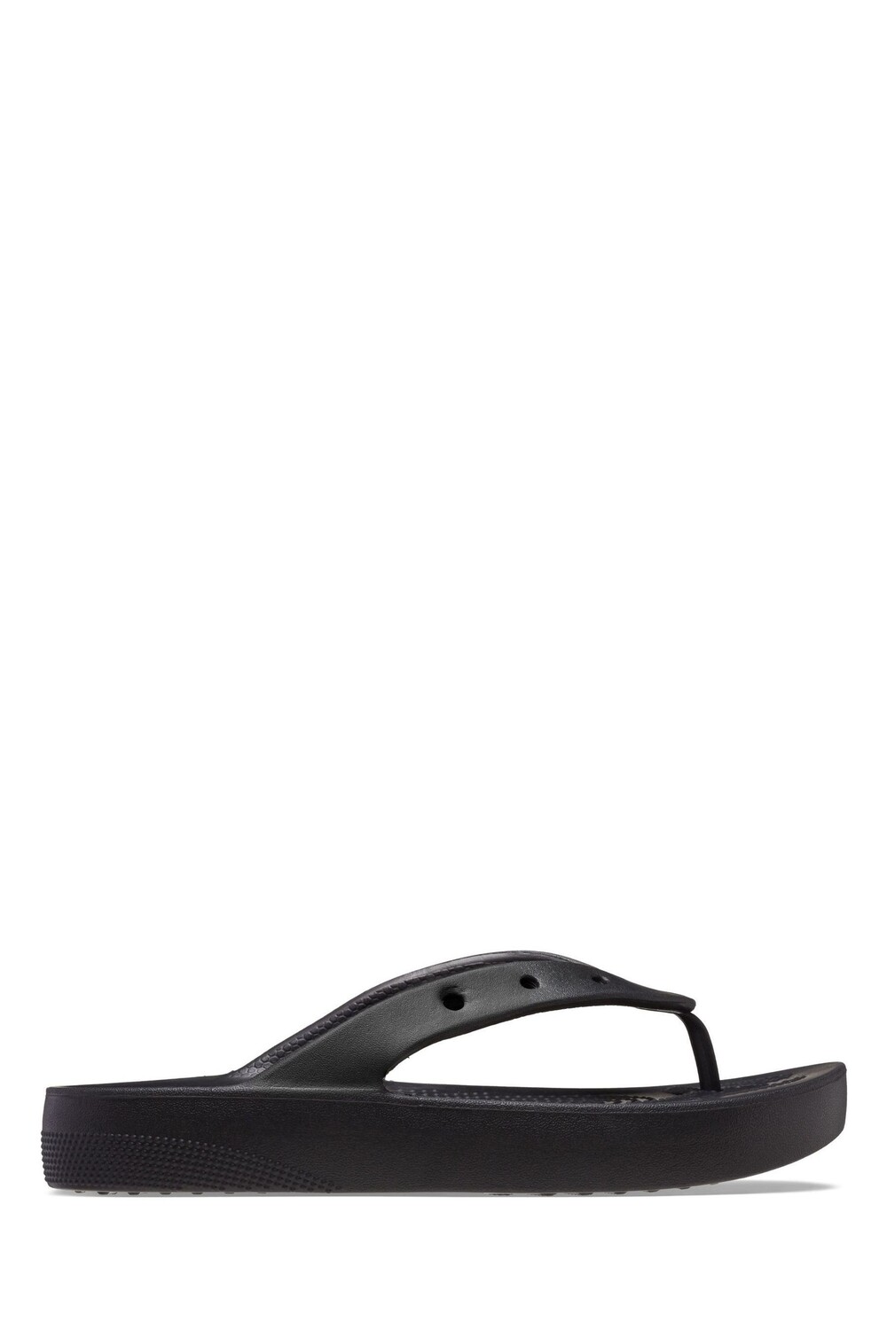 

Классика с босоножками на платформе Crocs, черный