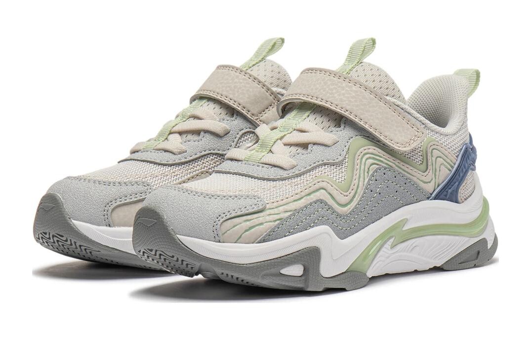 Детские кеды Kids Low-top Серые Lining Young, светло-серый — фото 3