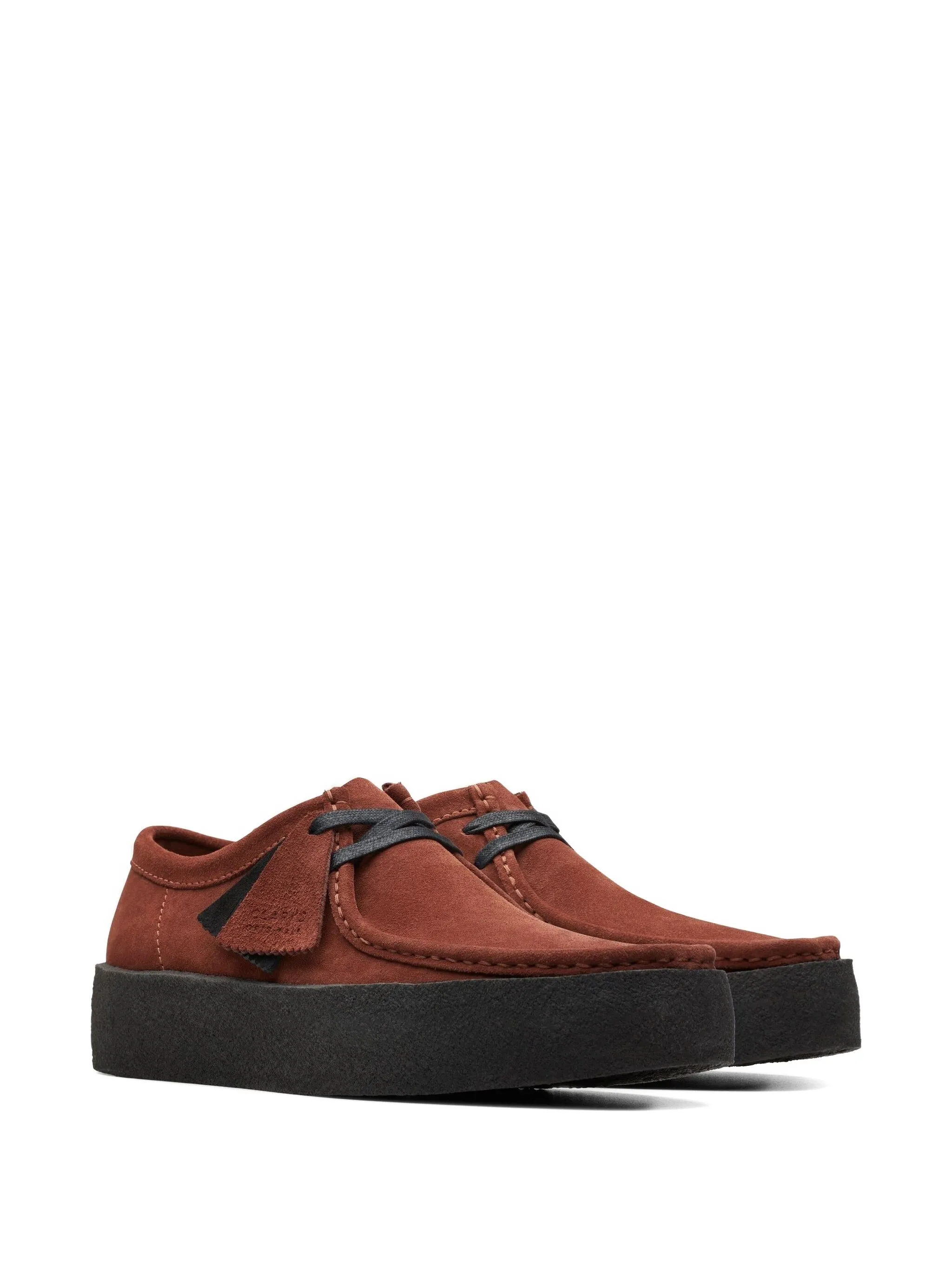 Туфли Wallabee Cup на шнуровке Clarks Originals, красный — фото 2