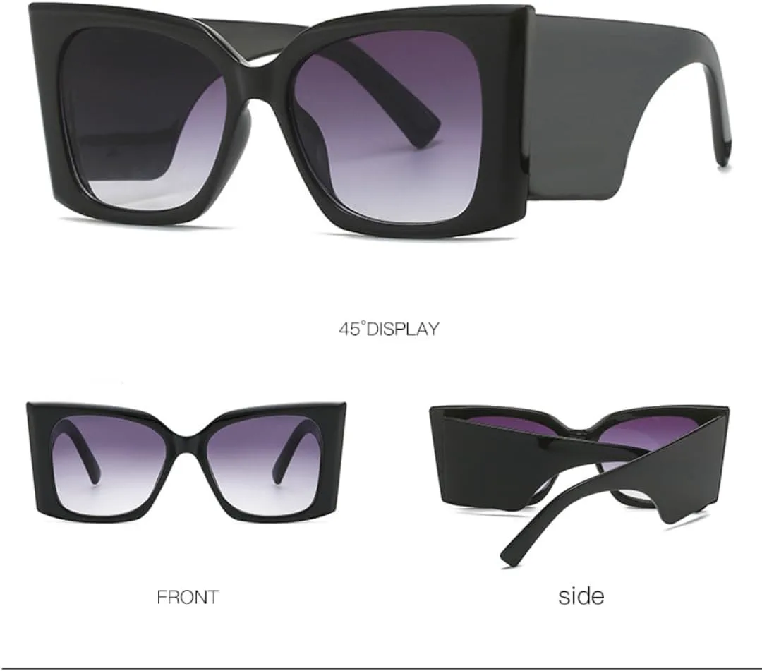 

Роскошные солнцезащитные очки для женщин, модные, популярные, классические, винтажные, мужские, панк, для активного отдыха и вождения VVTWSSW, Black-gray