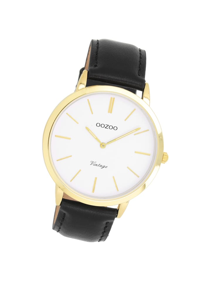 

Аналоговые наручные часы OOZOO Vintage Series, черные, большие (примерно 42 мм)