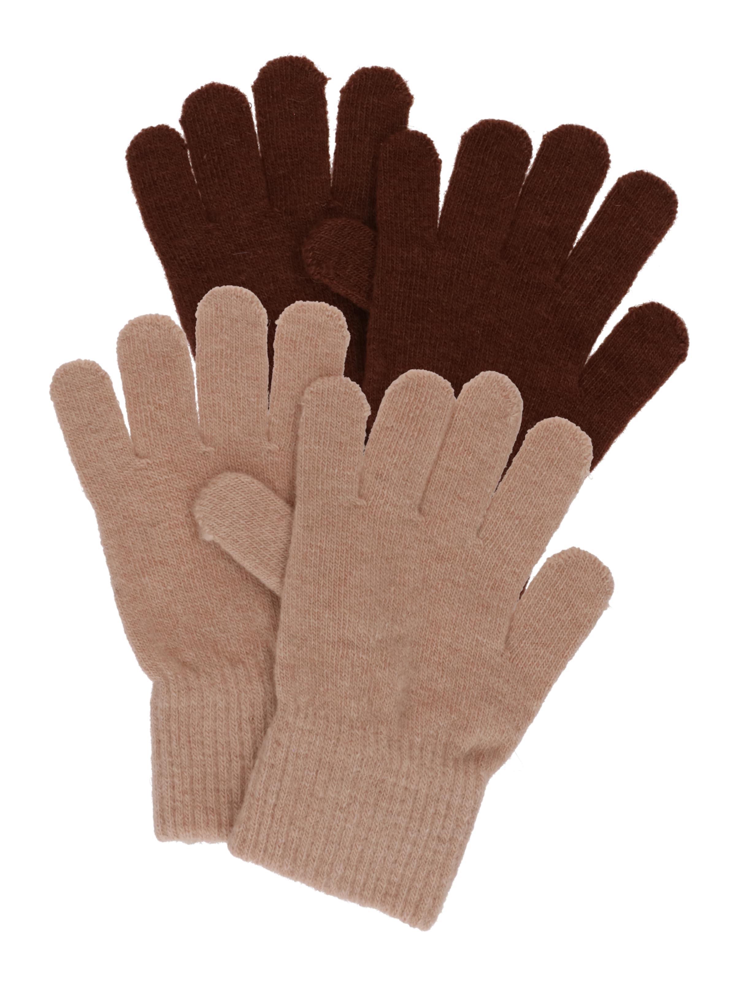 

CeLaVi Перчатки в цвете беж, темно-коричневый