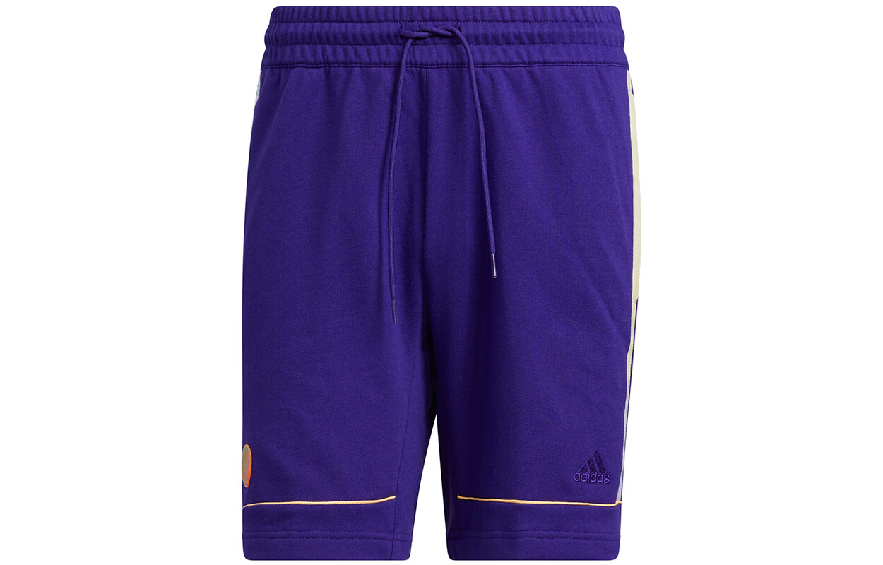 

Повседневные шорты мужские фиолетовые Adidas, синий