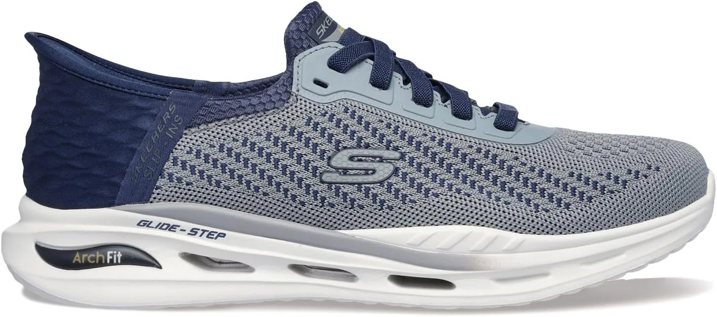 Мужские кроссовки Skechers USA Arch Fit Orvan-Drex Skechers USA Men's, Grey Navy — фото 2