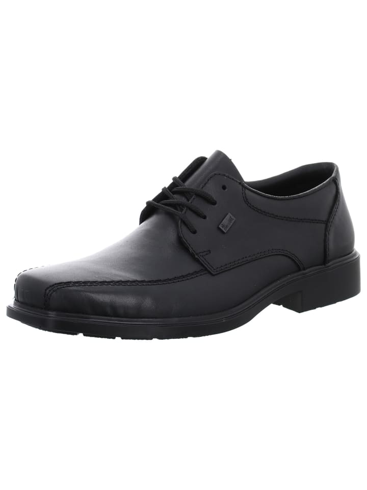 

Rieker Черные туфли на шнуровке