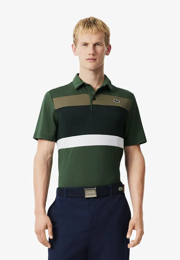 Рубашка-Поло с короткими рукавами Lacoste Sport, Vert Kaki Ir