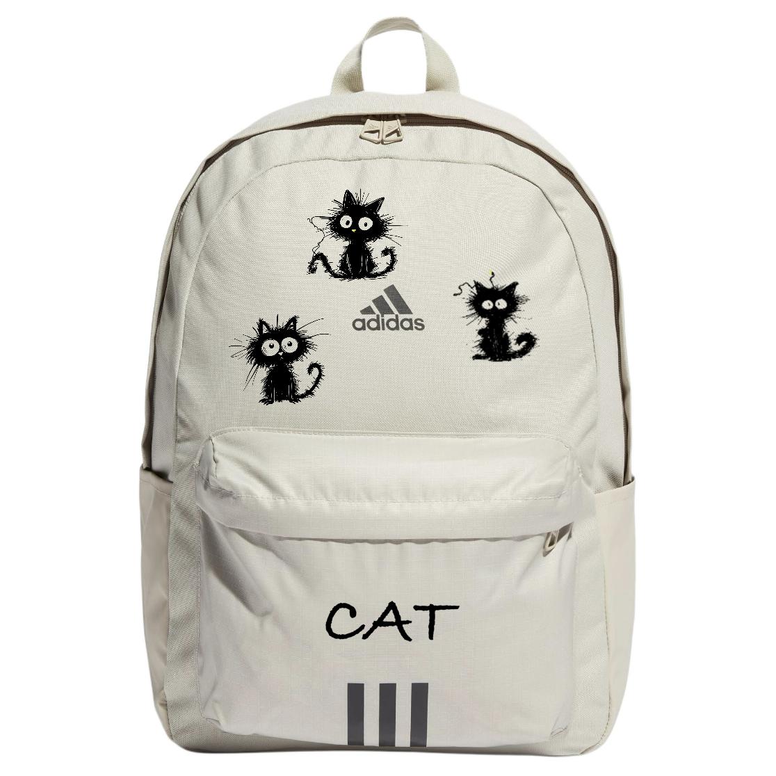 

Adidas Тканевый рюкзак унисекс светло-серый и черный, Light Gray & Black