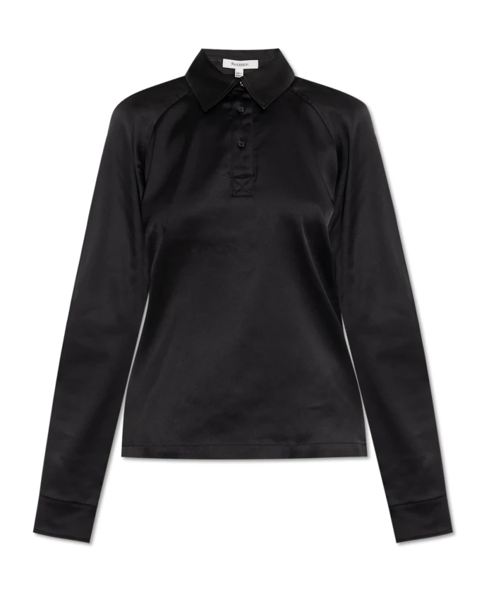 

Рубашка с воротником Jw Anderson, черный