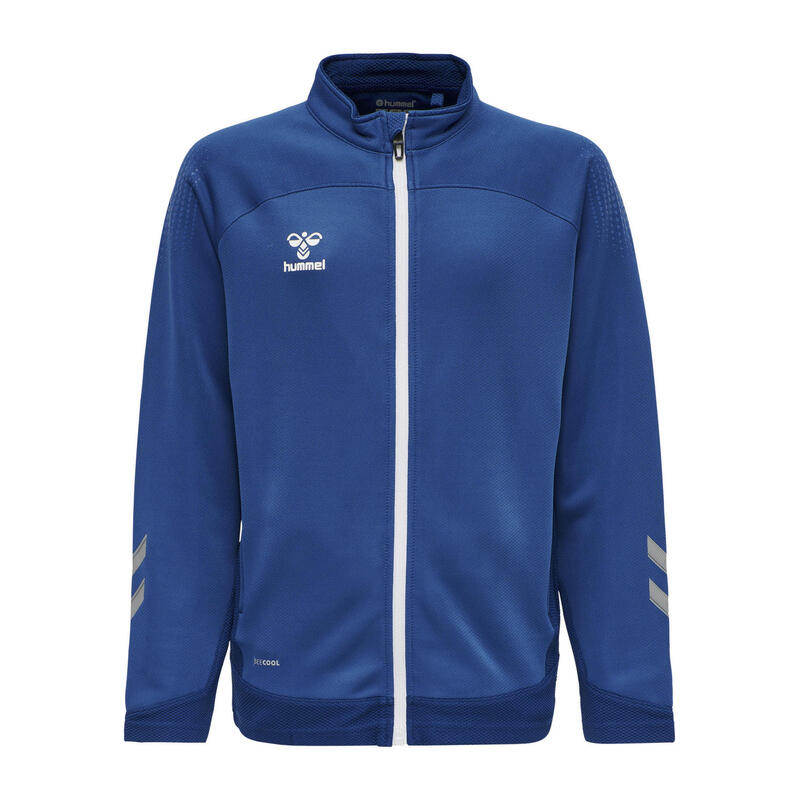 

Hmllead Zip Jacket Детская мультиспортивная куртка унисекс HUMMEL, цвет blau