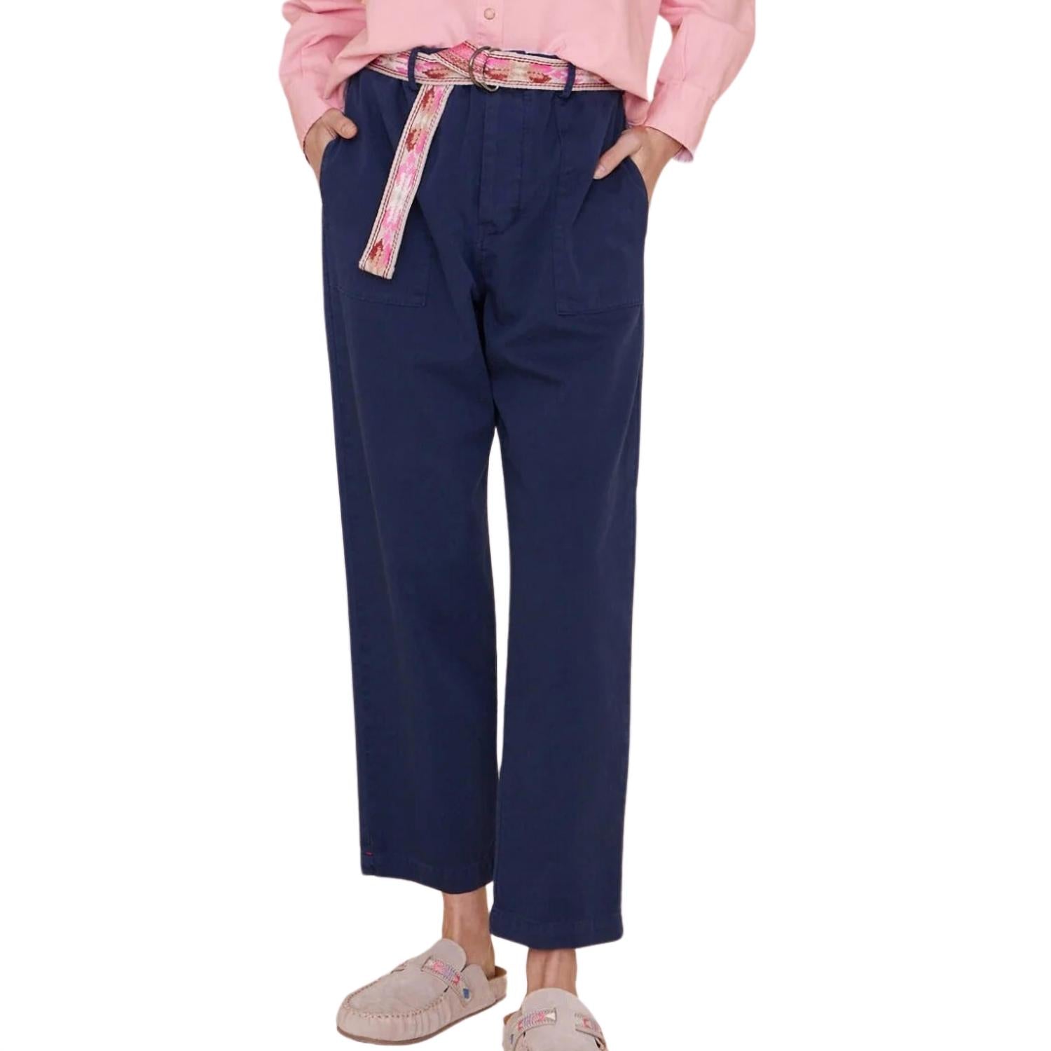 

Брюки Mercer Twill темно-синего цвета XIRENA