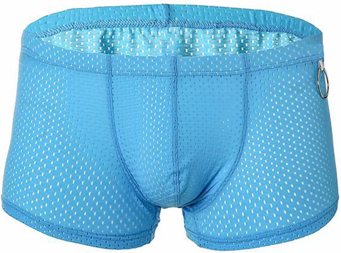 Боксеры из сетки Sky Blue