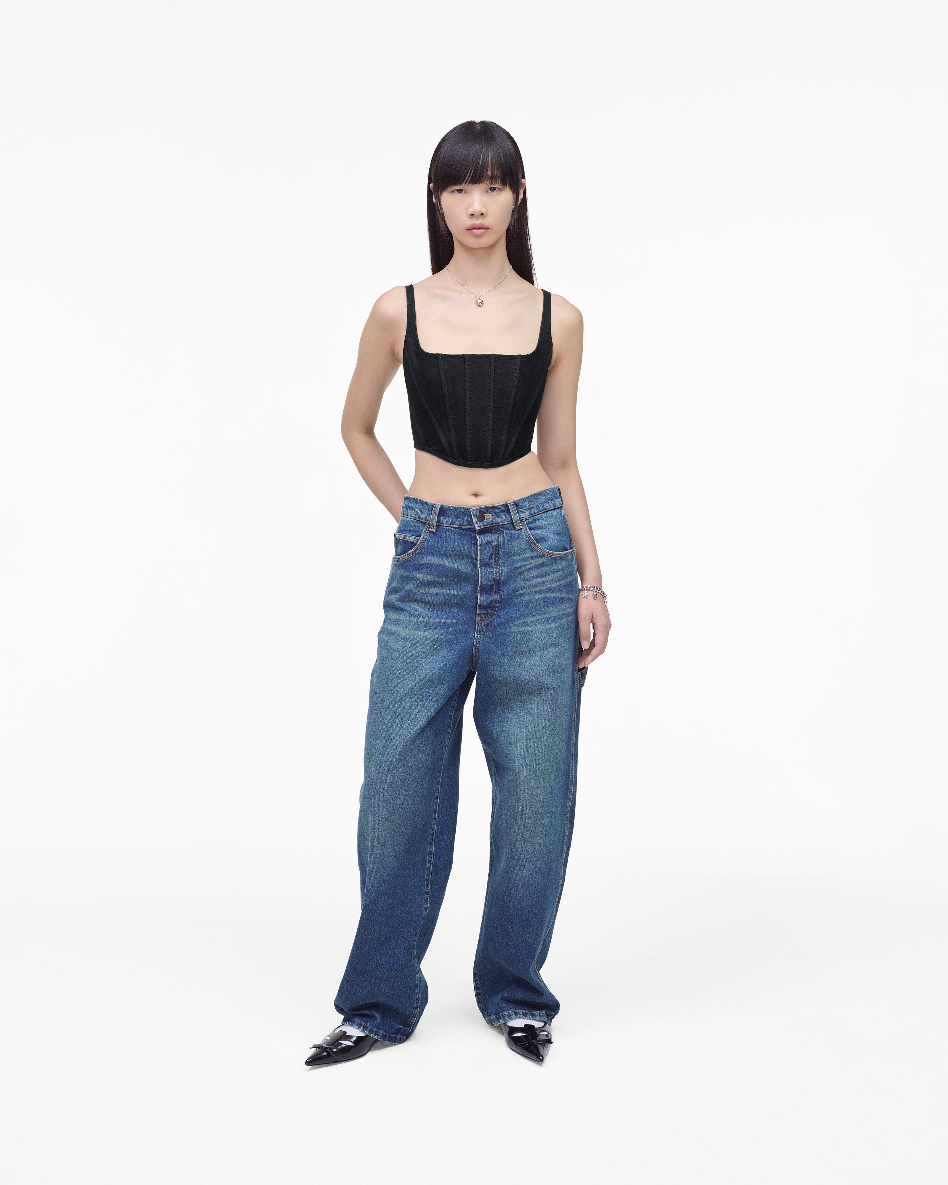 

Бюстье из денима Marc Jacobs, черный