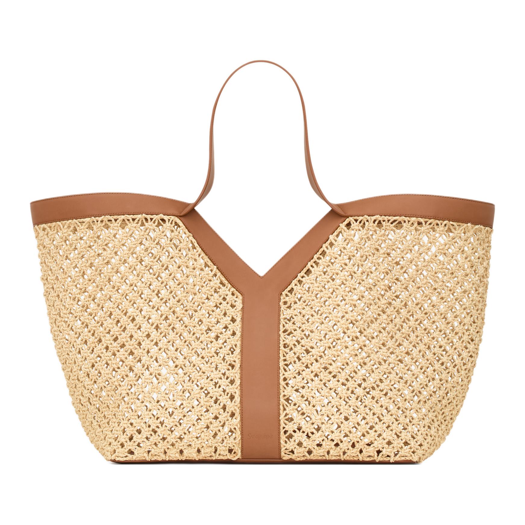 

SAINT LAURENT Рафия сумка корзина