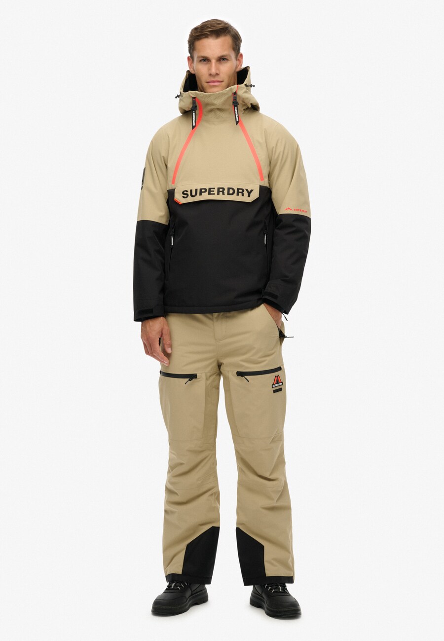 Обычные спортивные брюки Superdry, светло-коричневый — фото 4