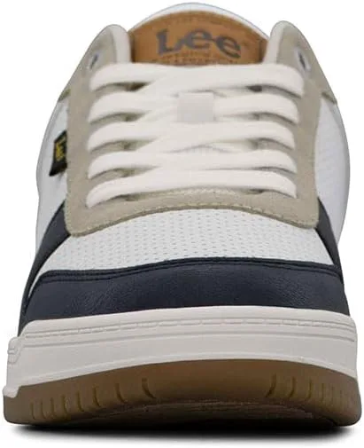 Мужские модные кроссовки Lee Specter Retro Court, кремовый — фото 4