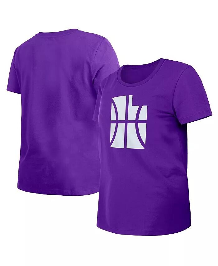 

Женская фиолетовая футболка Utah Jazz 2023/24 City Edition New Era