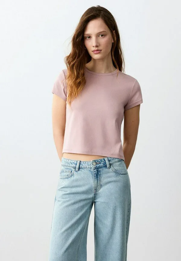 Подростковые расклешенные джинсы Mango Kids, Light-Blue Denim