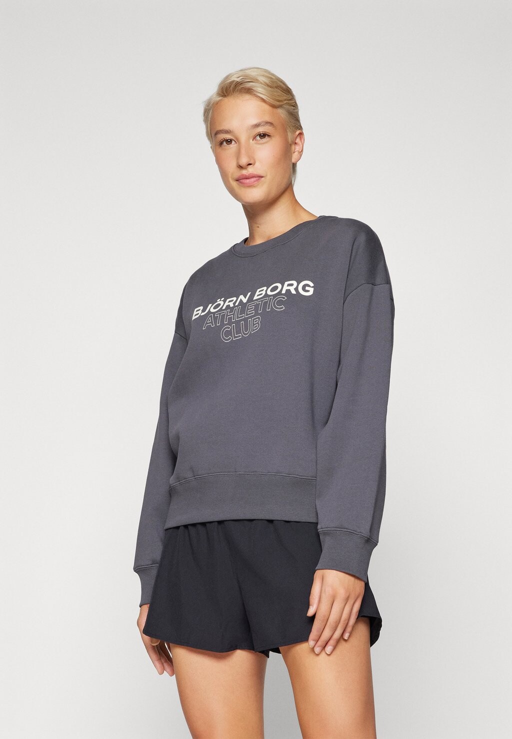 

Толстовка BOYFRIEND CREW Björn Borg, темно-серый