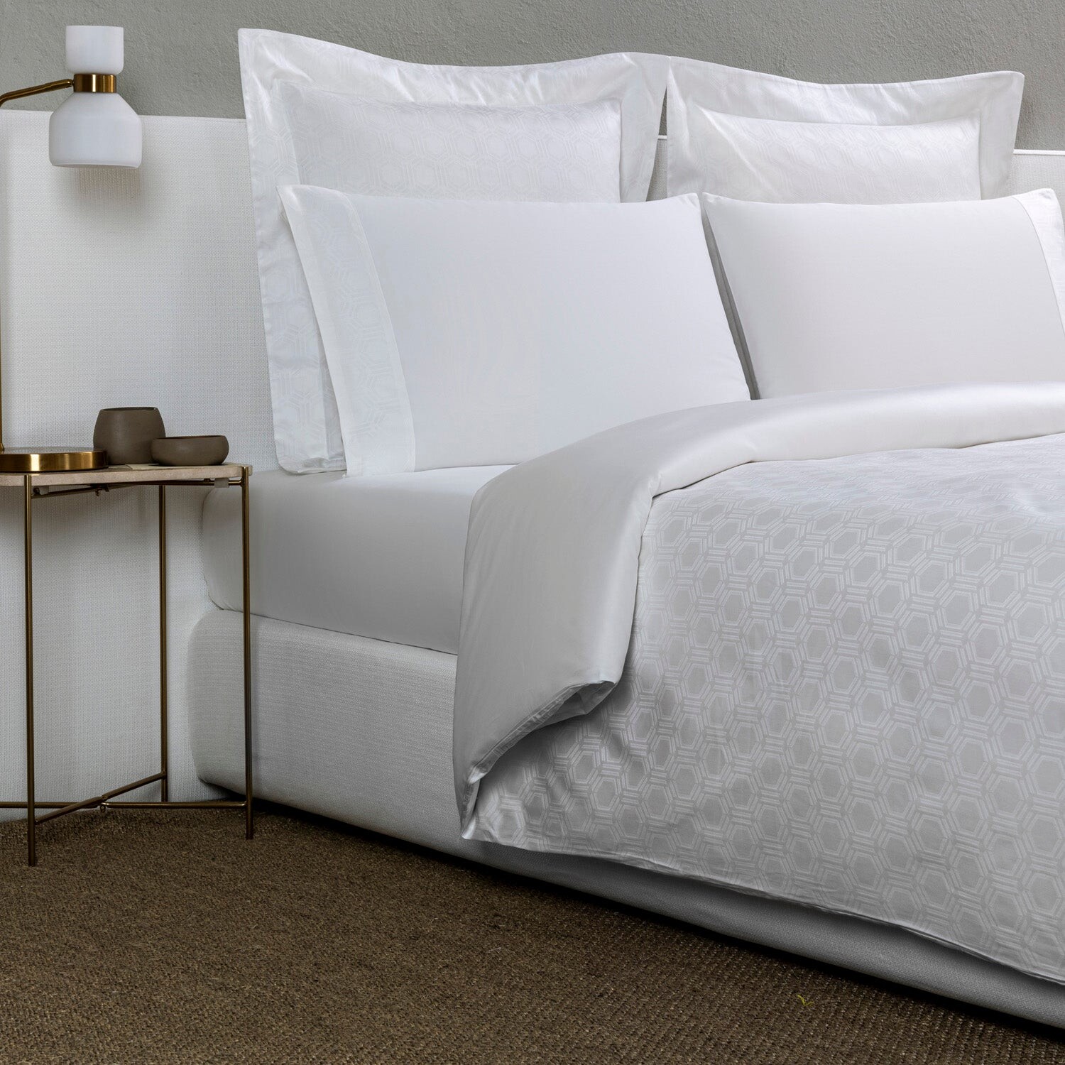 

Пододеяльник Frette Adorn, цвет White