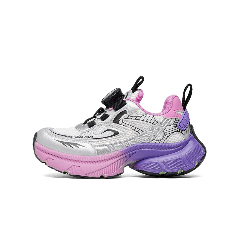 

Кроссовки для бега Running Collection Slip Resistant Cushioning Abrasion Resistant Low top детские Jeep, фиолетовый