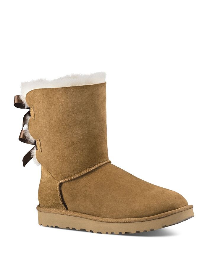 Угги женские UGG Bailey Bow, коричневый