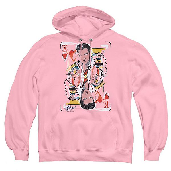 

Толстовка с капюшоном Elvis Presley King of Hearts Licensed Character