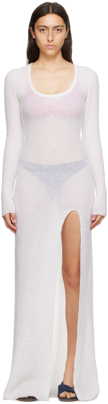 

Платье макси Off-White Le Chouchou La Robe Dao Jacquemus