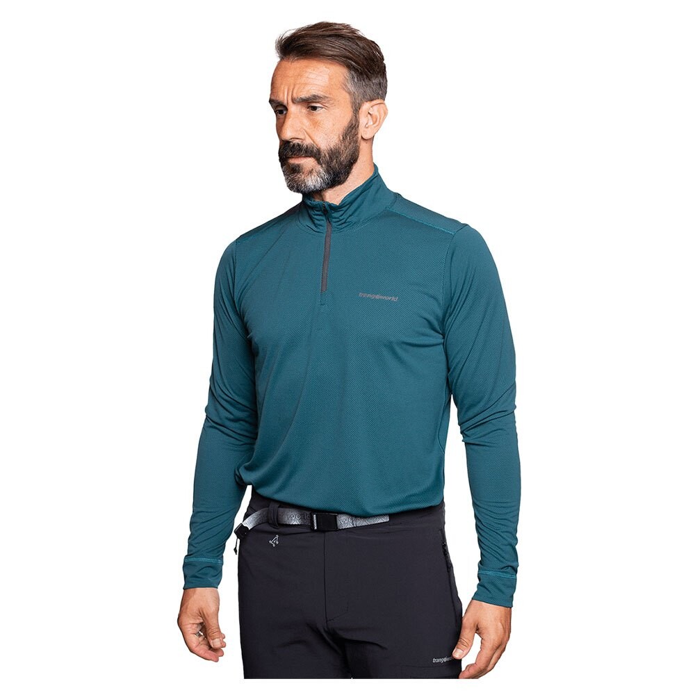 

Толстовка Trangoworld Pullover Lojsta Half Zip, синий