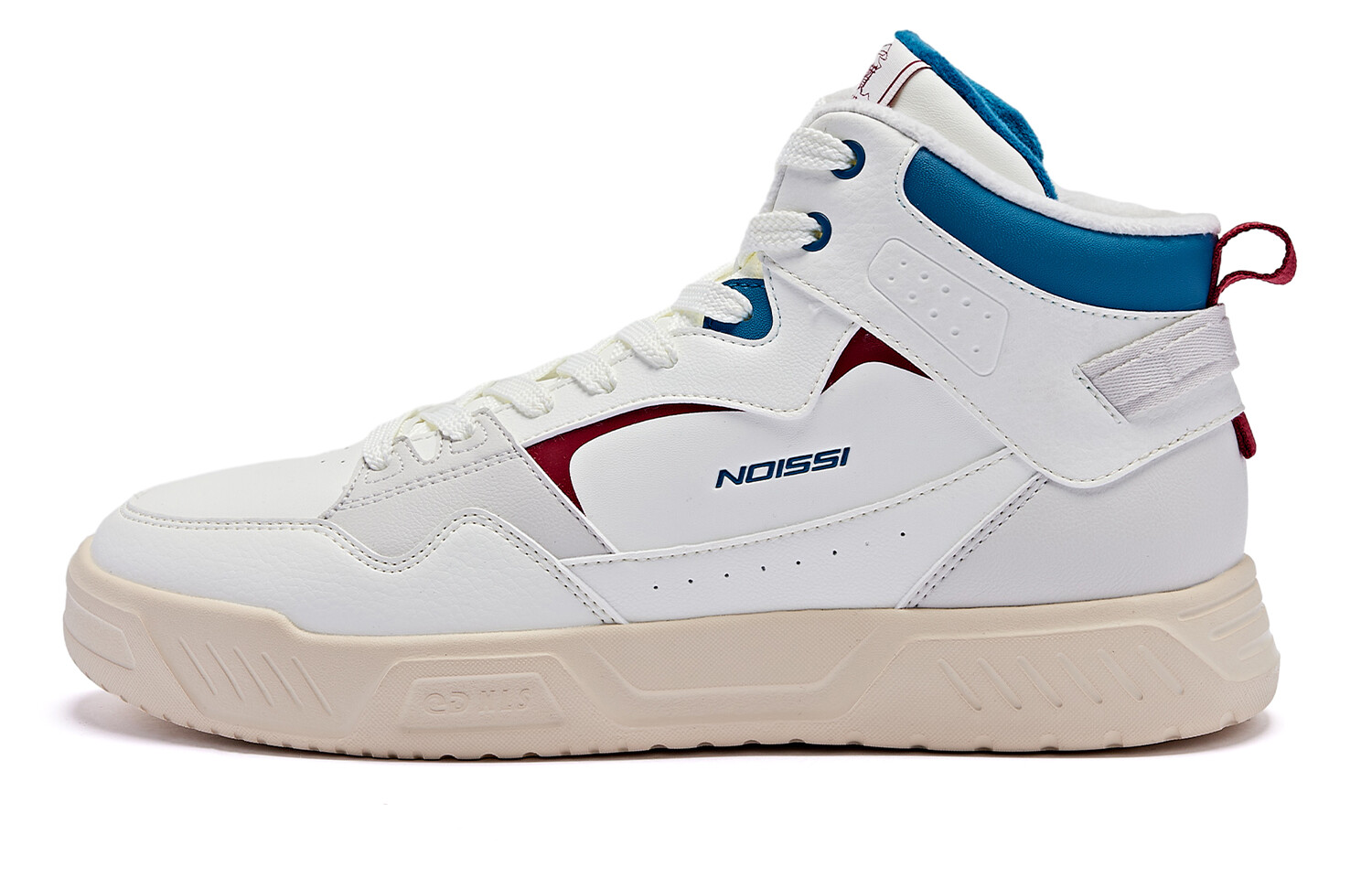 

Кроссовки QIAODAN Skateboarding Shoes Men High-top, синий