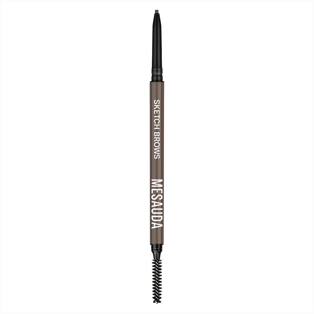 

Автоматический карандаш для бровей sketch brows Mesauda, цвет nr. 102 brunette, вес 0.09 гр.