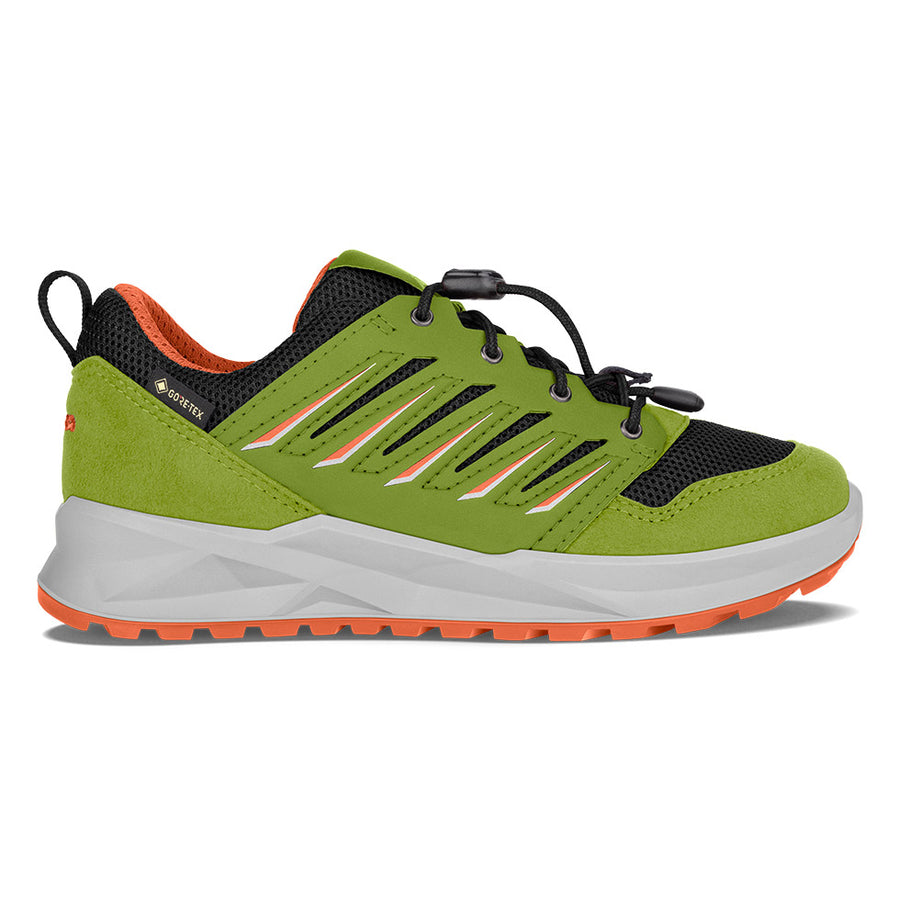 

Детские треккинговые ботинки LOWA AXOS GTX LO JUNIOR, цвет Lime/Orange