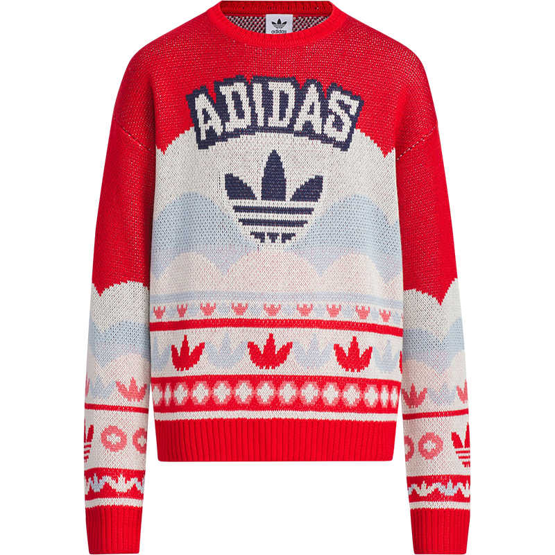 

Свитер для школьников Adidas Originals, красный