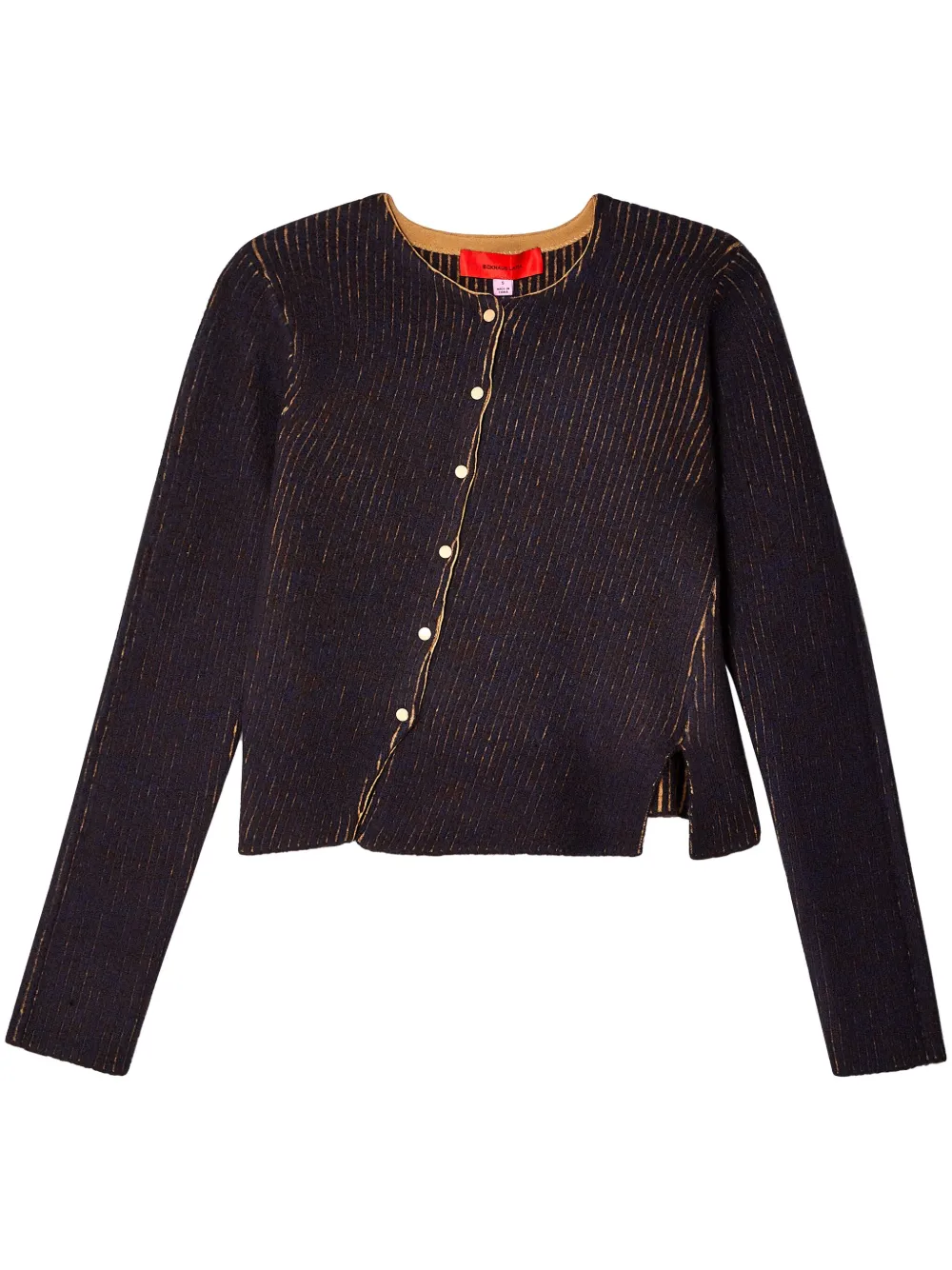 

Кардиган Starling в рубчик Eckhaus Latta, красный