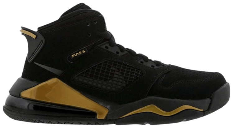 

Кроссовки Air Jordan Jordan Mars 270 GS 'Black Gold', золотой