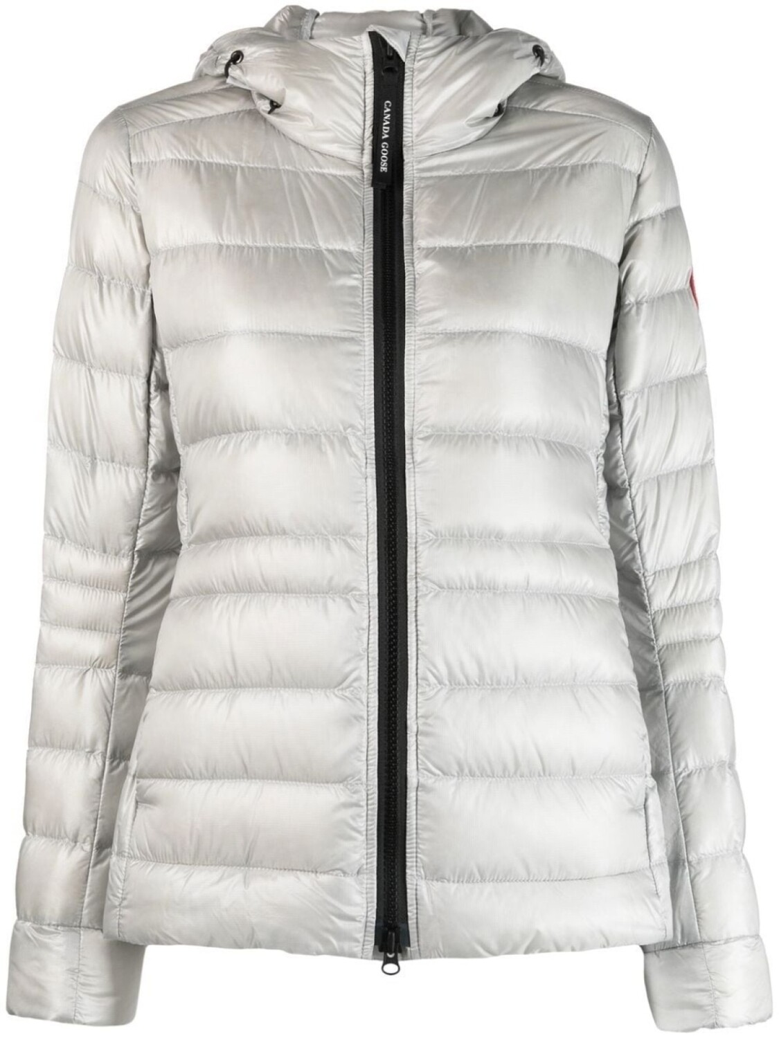 

Canada Goose пуховик Cypress с капюшоном, серый