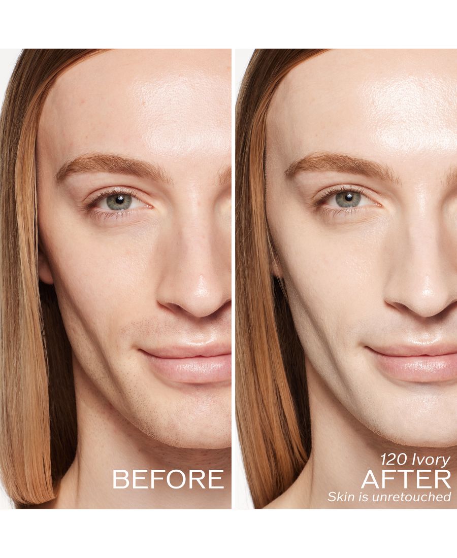 Тональный крем RevitalEssence Skin Glow Foundation SPF 30 Shiseido, 120 слоновая кость — фото 3