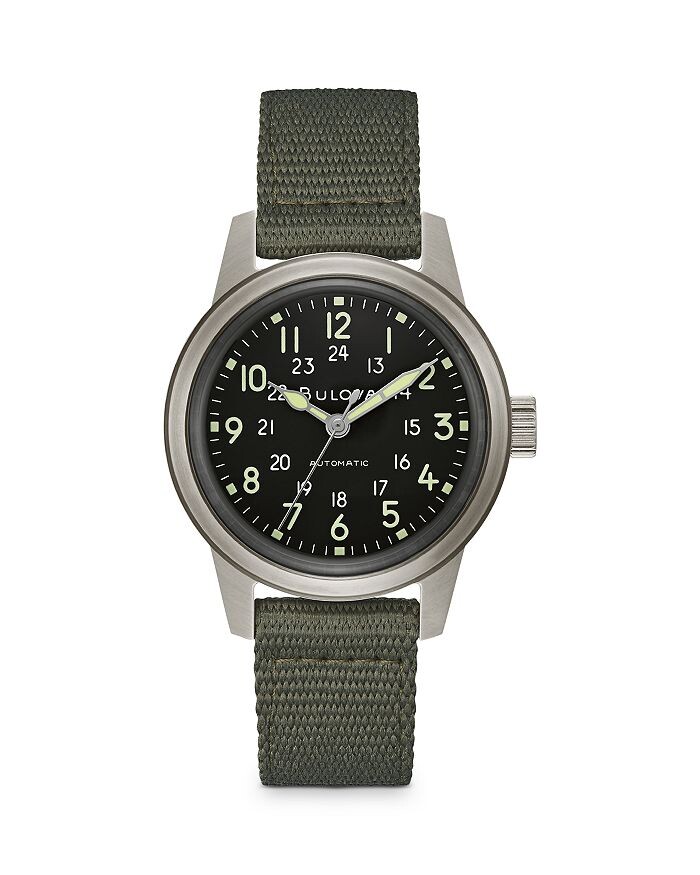

Часы Bulova Hack, 38 мм, черный