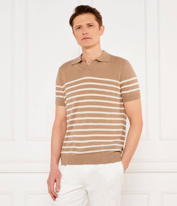 

Льняная рубашка поло 13 lindo-pf Regular fit Windsor, желтый