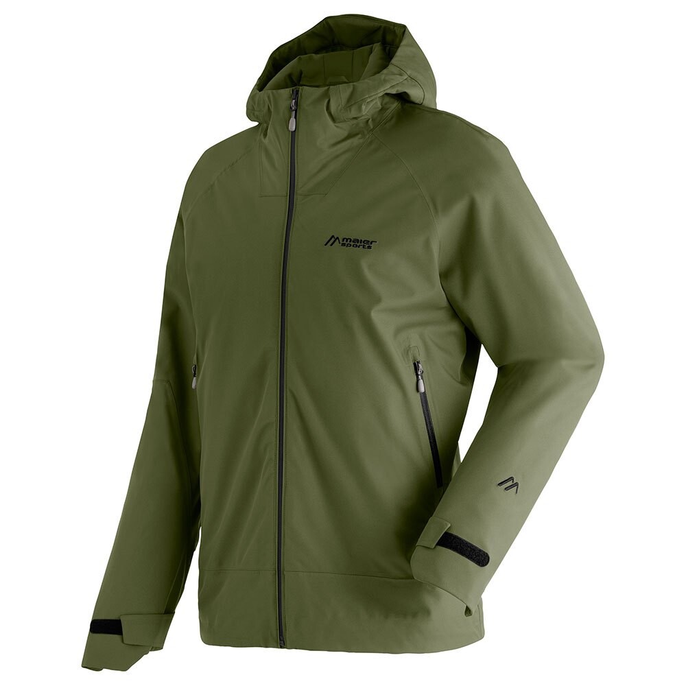 

Куртка Maier Sports Solo Tipo M Full Zip Rain, зеленый