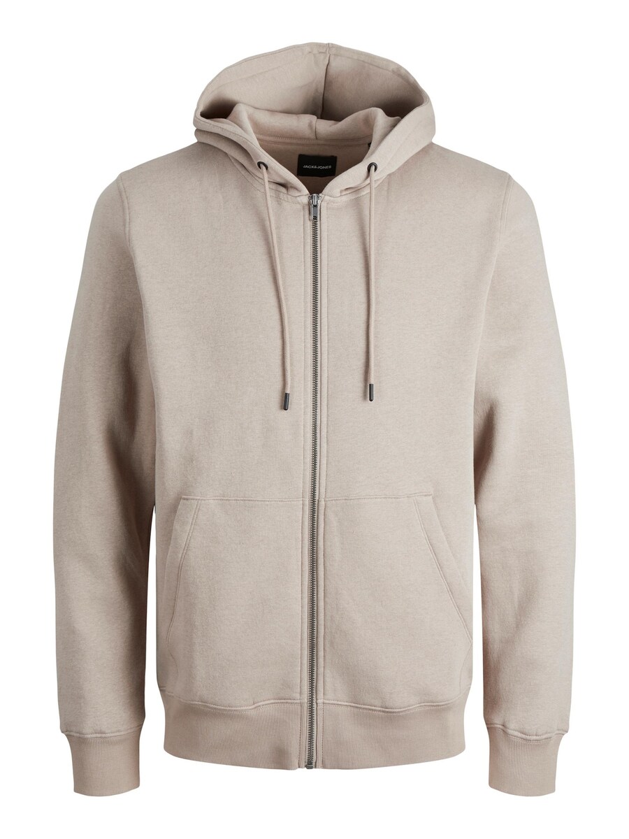 

Толстовка с капюшоном на молнии JACK & JONES JJEBradley, бежевый