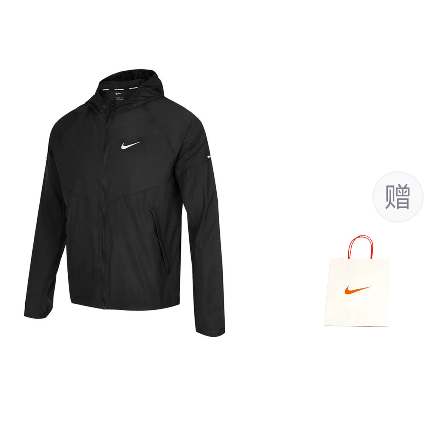 

Куртка мужская черная Nike, черный