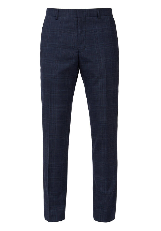 

Темно-Синие костюмные брюки в клетку в тон Ted Baker, синий
