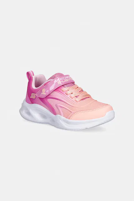 Кроссовки со светящейся подошвой Skechers Sola Glow Color BR, розовый
