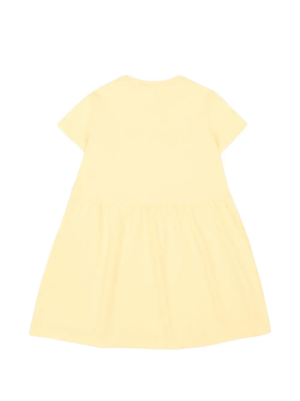 Платье с короткими рукавами Trussardi Junior, желтый — фото 2