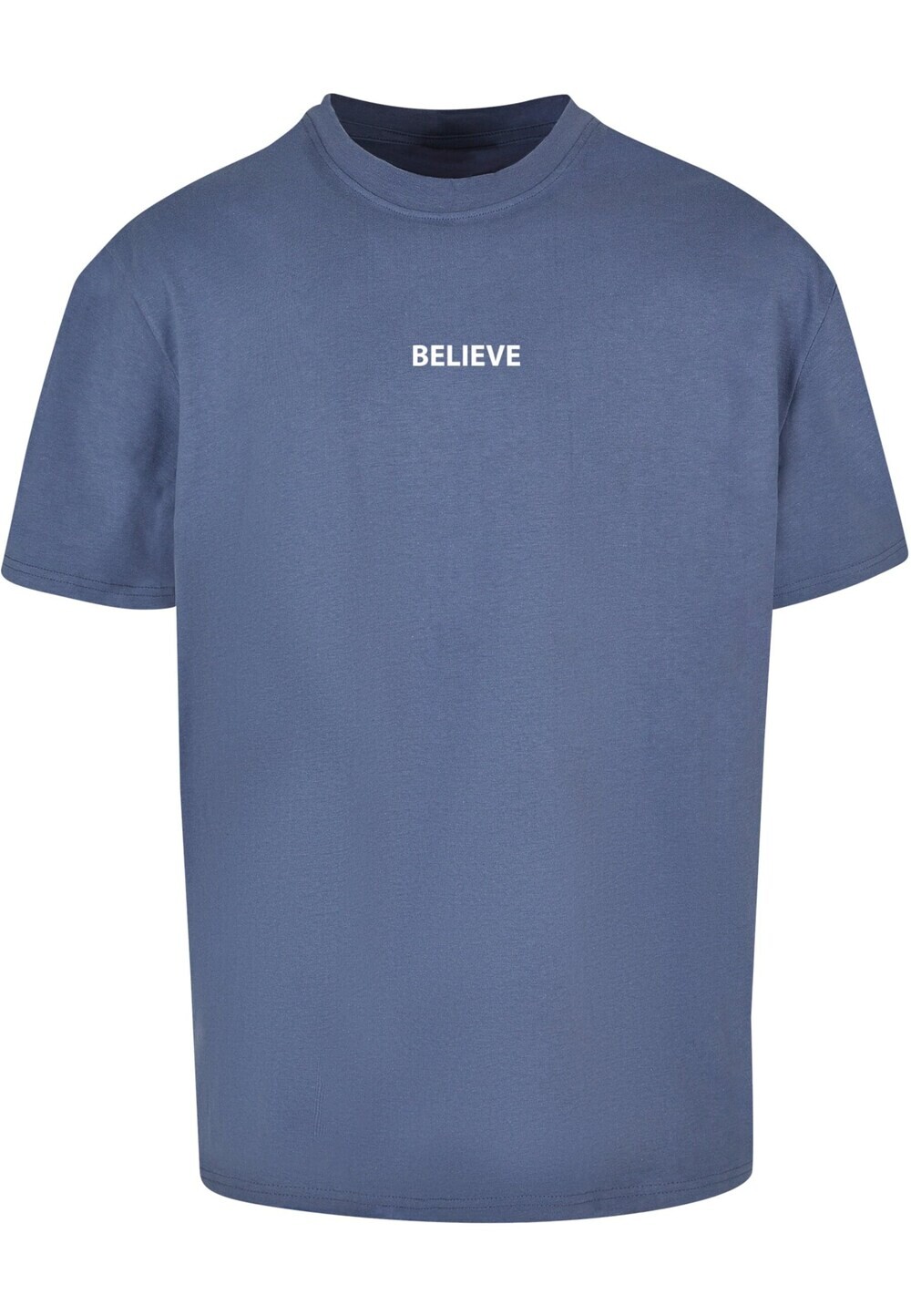 

Футболка Merchcode Believe Front, пыльный синий