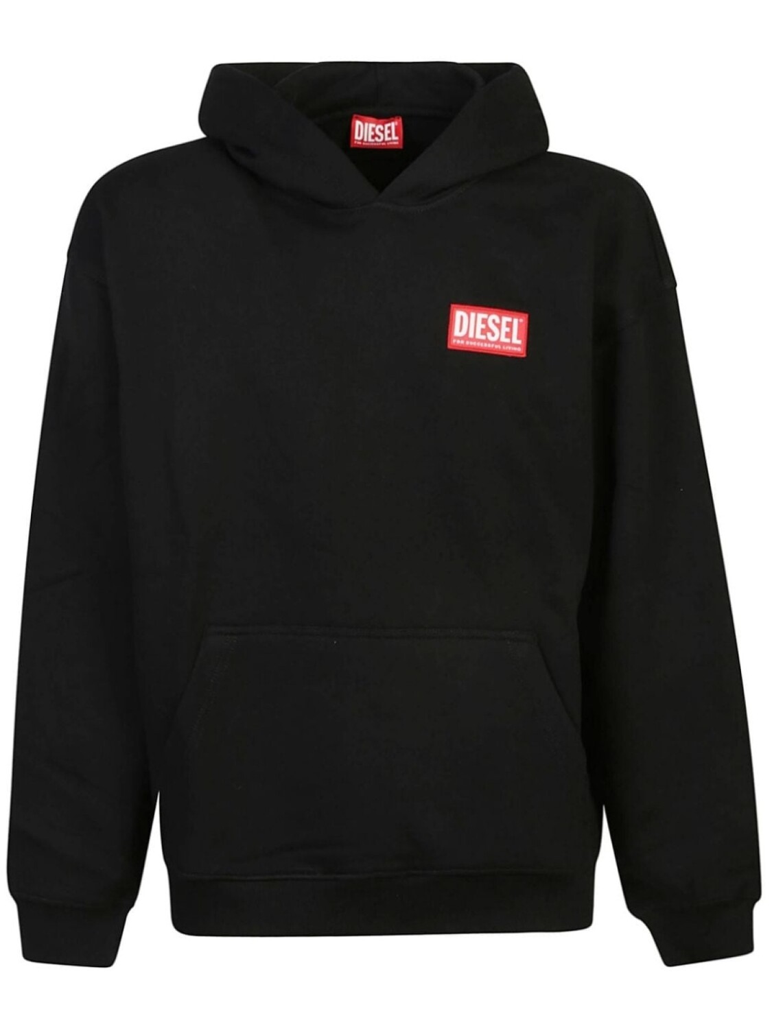 

Diesel толстовка с капюшоном S-Boxt-Hood-Lab, черный