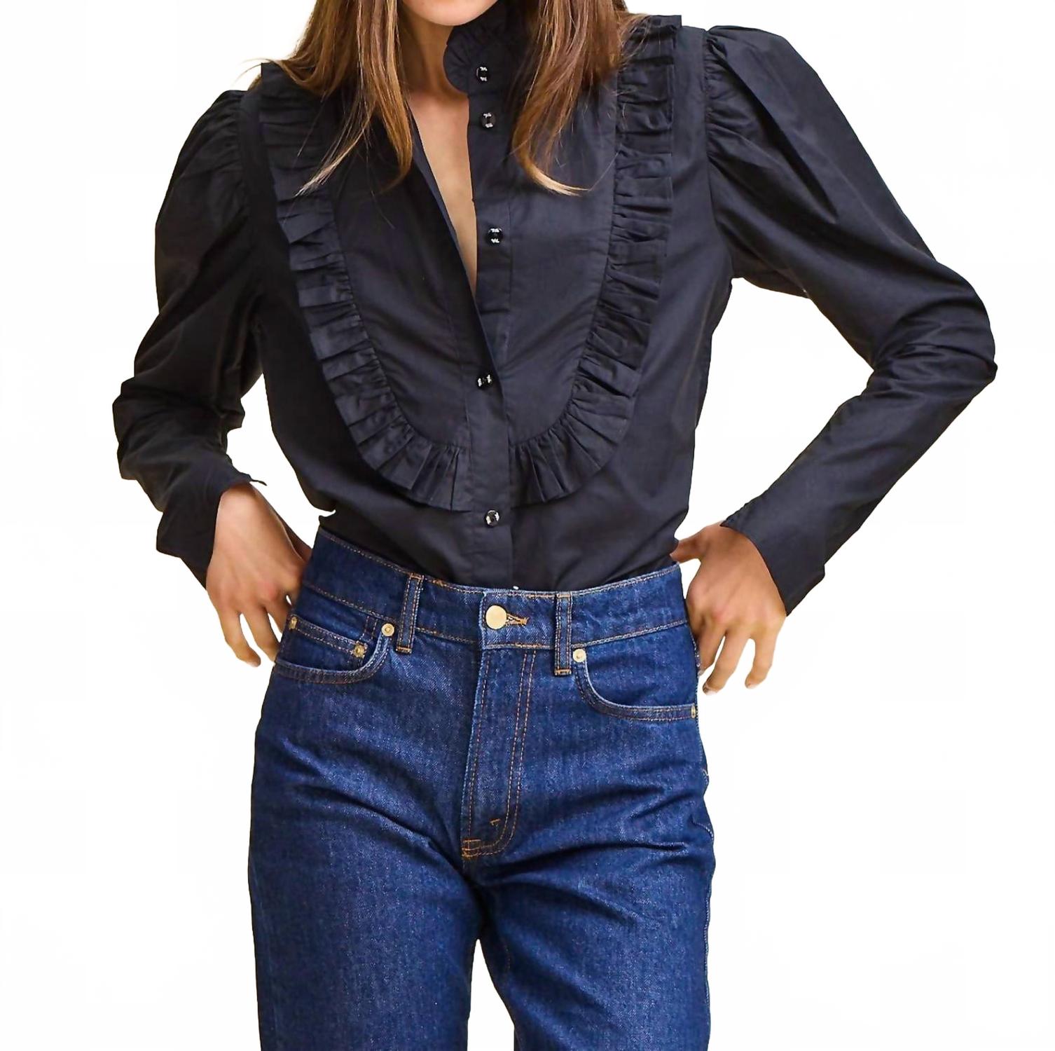 

MILLE Топ Jolie черного цвета